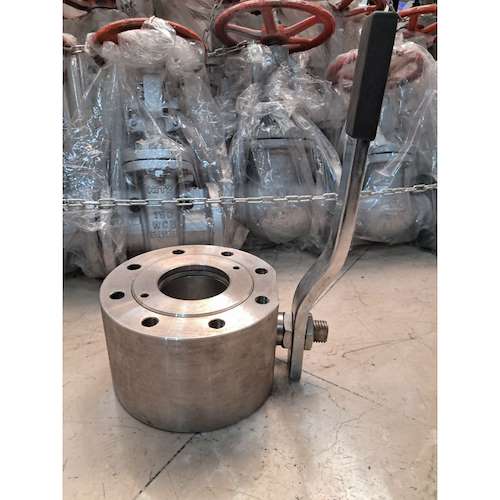 شیر توپی استیل بین فلنجی آلفا 10 و 16 بار 